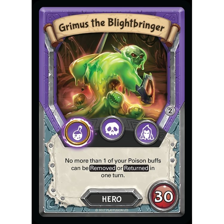 Image for Grimus the Blightbringer (Unclaimed) (MYT) - Lightseekers TCG