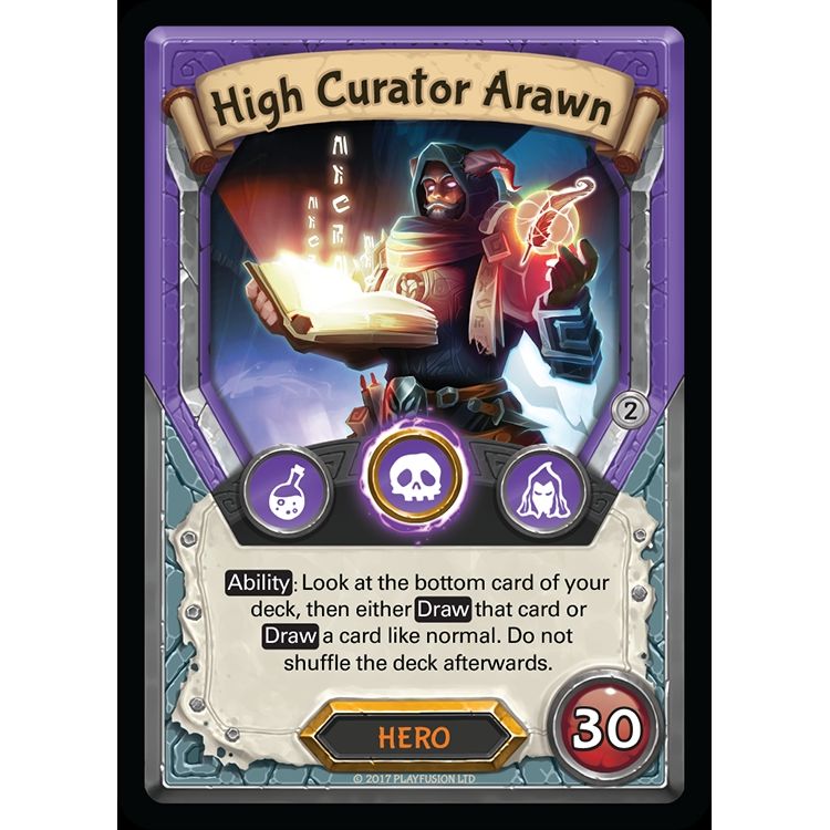 Image for High Curator Arawn (Unclaimed) (MYT) - Lightseekers TCG
