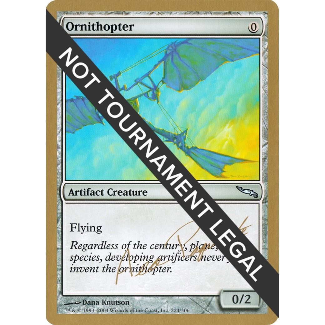 Image for Ornithopter - 2004 Aeo Paquette (MRD) (WCD) - Magic: The Gathering