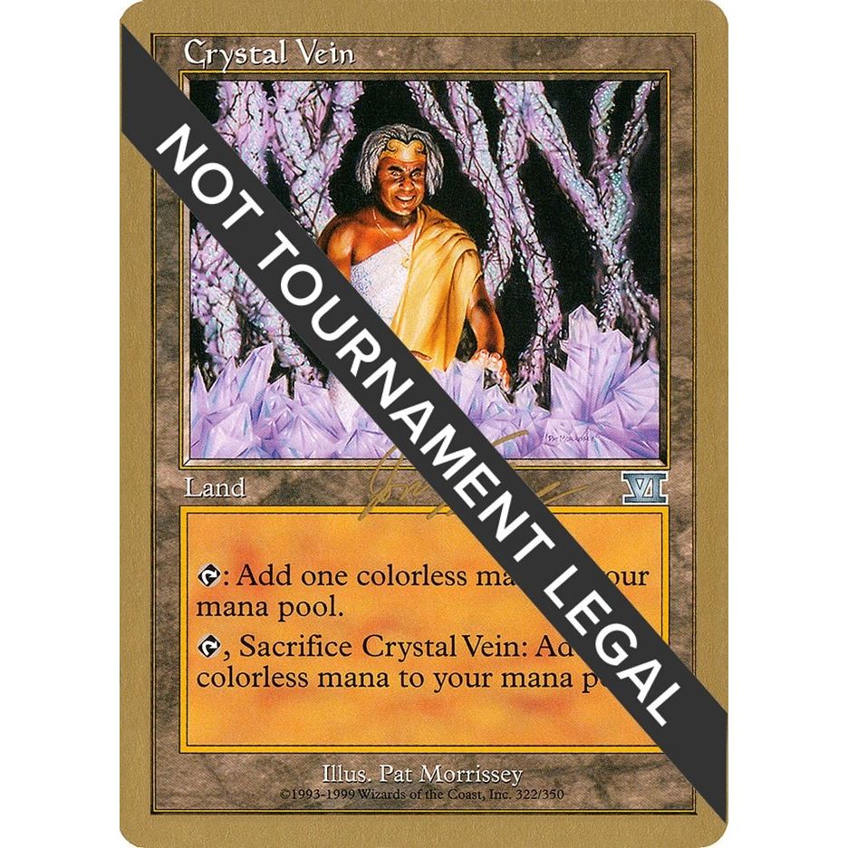 Image for Crystal Vein - 2000 Jon Finkel (6ED) (WCD) - Magic: The Gathering