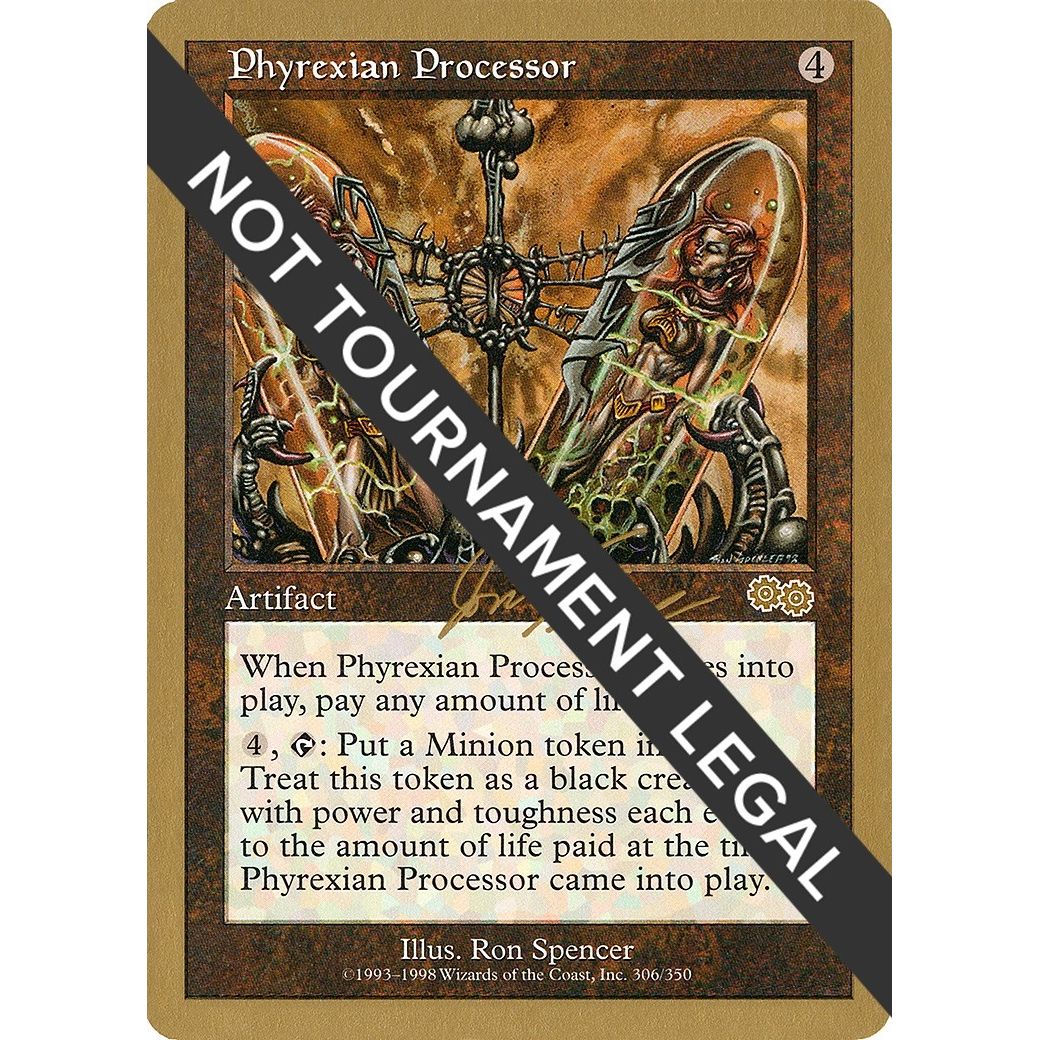 Image for Phyrexian Processor - 2000 Jon Finkel (USG) (WCD) - Magic: The Gathering