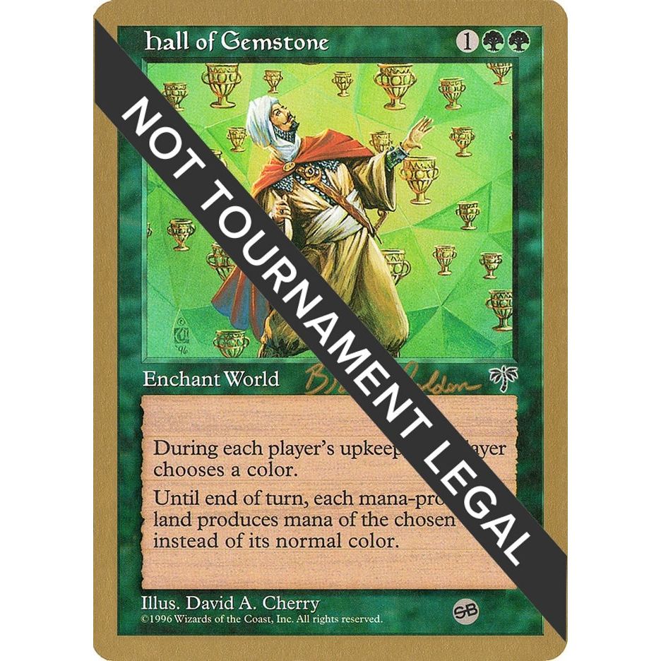 Image for Hall of Gemstone - 1998 Brian Selden (MIR) (SB) (WCD) - Magic: The Gathering