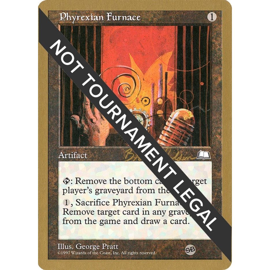 Image for Phyrexian Furnace - 1998 Brian Selden (WTH) (SB) (WCD) - Magic: The Gathering