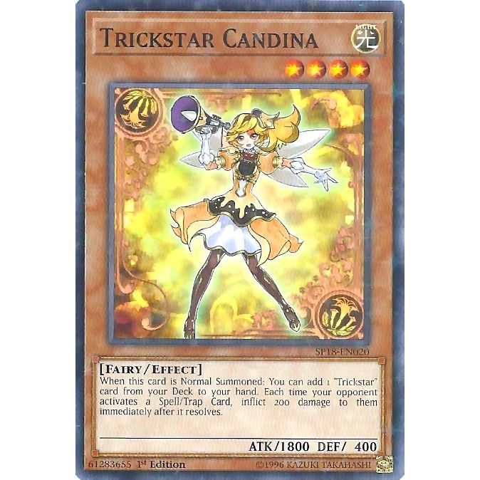 Image for Trickstar Candina (Starfoil) (SP18-EN020) (SPV) - YuGiOh