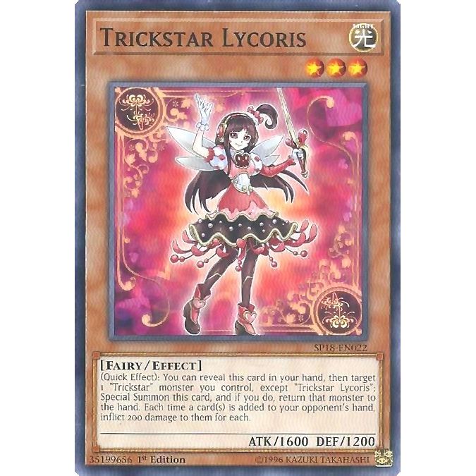 Image for Trickstar Lycoris (SP18-EN022) (SPV) - YuGiOh