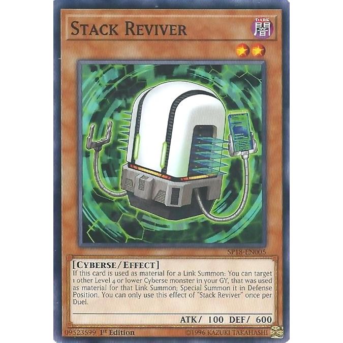 Image for Stack Reviver (SP18-EN005) (SPV) - YuGiOh