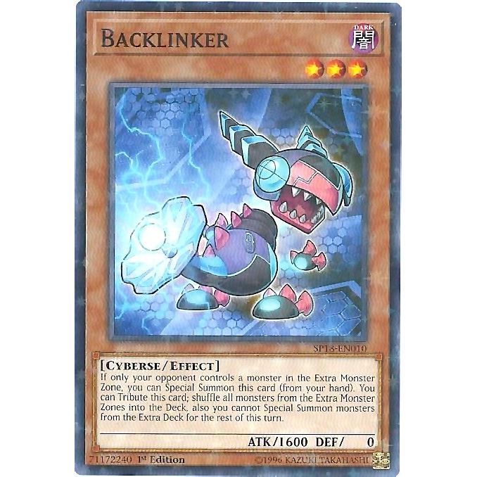 Image for Backlinker (Starfoil) (SP18-EN010) (SPV) - YuGiOh