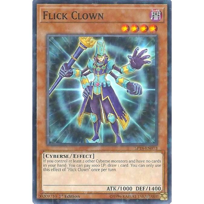 Image for Flick Clown (Starfoil) (SP18-EN013) (SPV) - YuGiOh