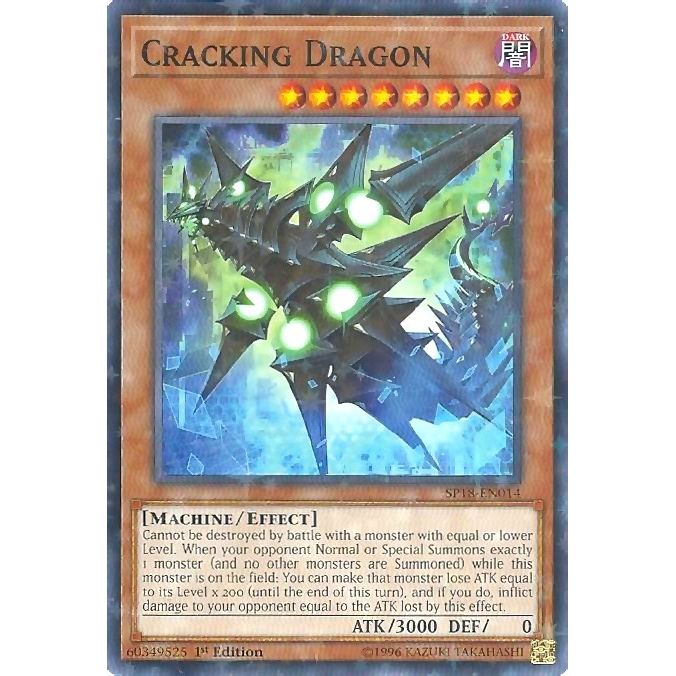 Image for Cracking Dragon (Starfoil) (SP18-EN014) (SPV) - YuGiOh