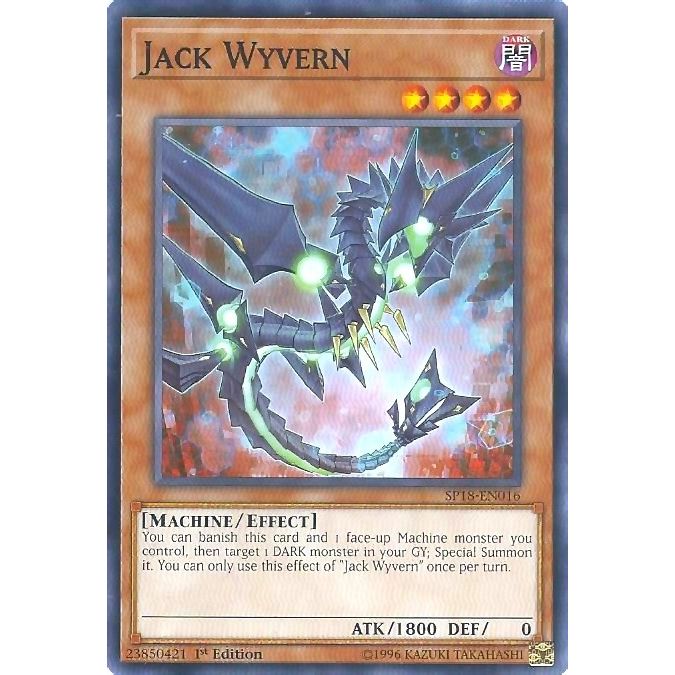 Image for Jack Wyvern (SP18-EN016) (SPV) - YuGiOh