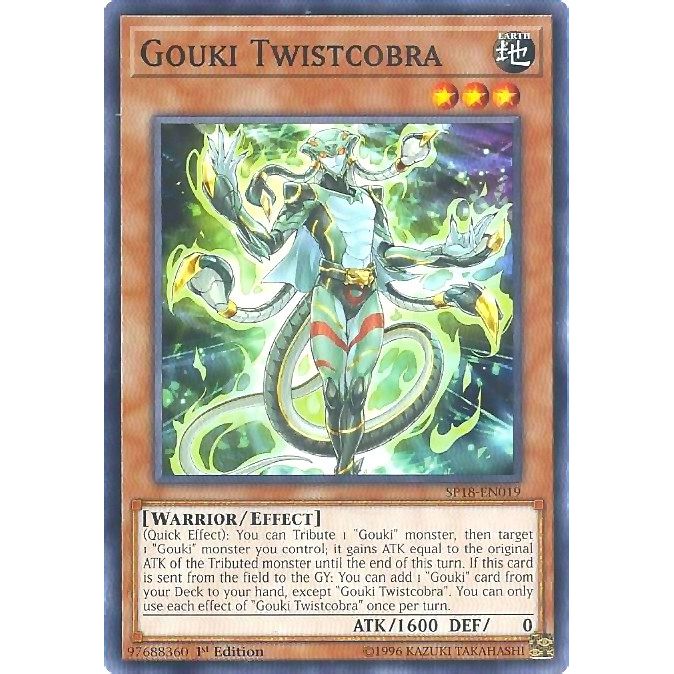 Image for Gouki Twistcobra (SP18-EN019) (SPV) - YuGiOh