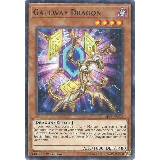Image for Gateway Dragon (Starfoil) (SP18-EN025) (SPV) - YuGiOh