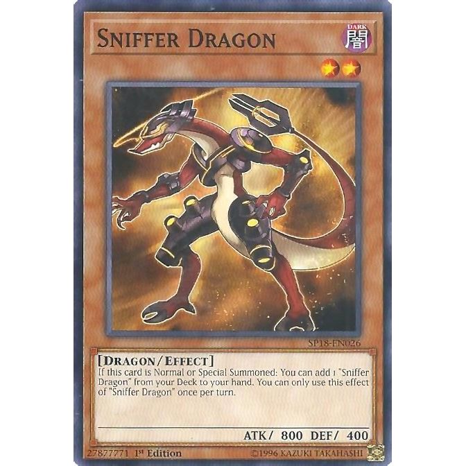 Image for Sniffer Dragon (SP18-EN026) (SPV) - YuGiOh