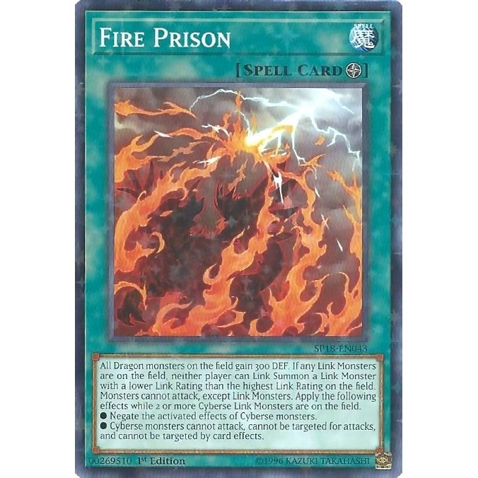 Image for Fire Prison (Starfoil) (SP18-EN043) (SPV) - YuGiOh