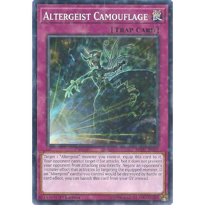 Image for Altergeist Camouflage (Starfoil) (SP18-EN047) (SPV) - YuGiOh