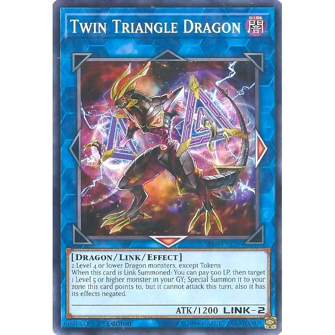 Image for Twin Triangle Dragon (SP18-EN036) (SPV) - YuGiOh