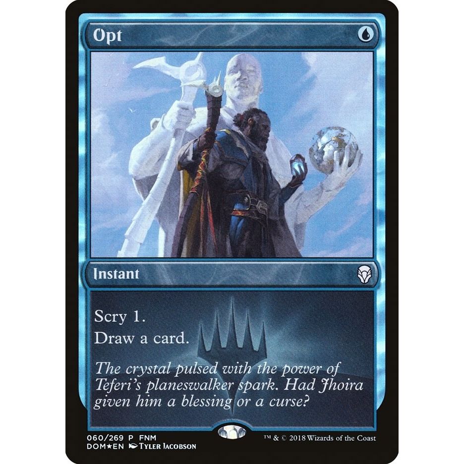 Image for Opt (60) (FNM) - Magic: The Gathering