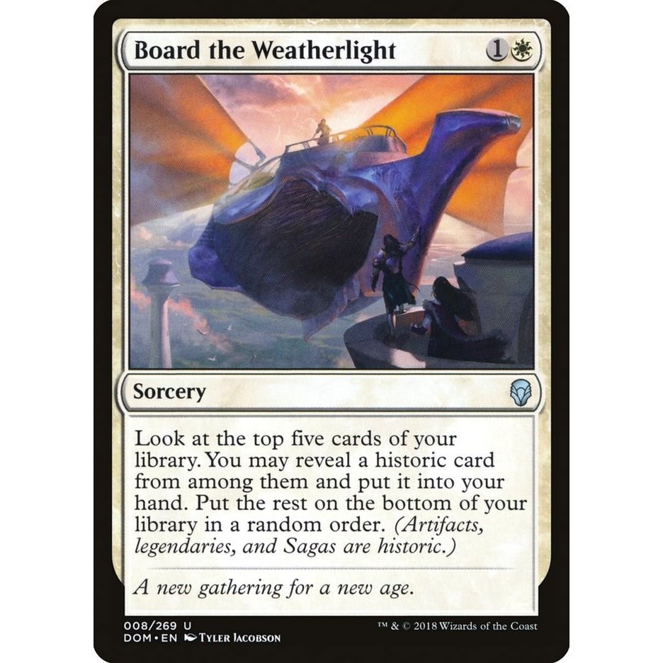 Image for Board the Weatherlight (8) (DOM) - Magic: The Gathering