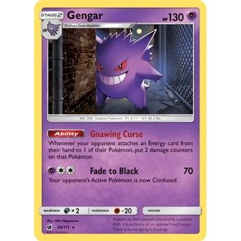 Image for Gengar - 38/111 (Prerelease Kit Exclusive) (038/111) (PR) - Pokemon