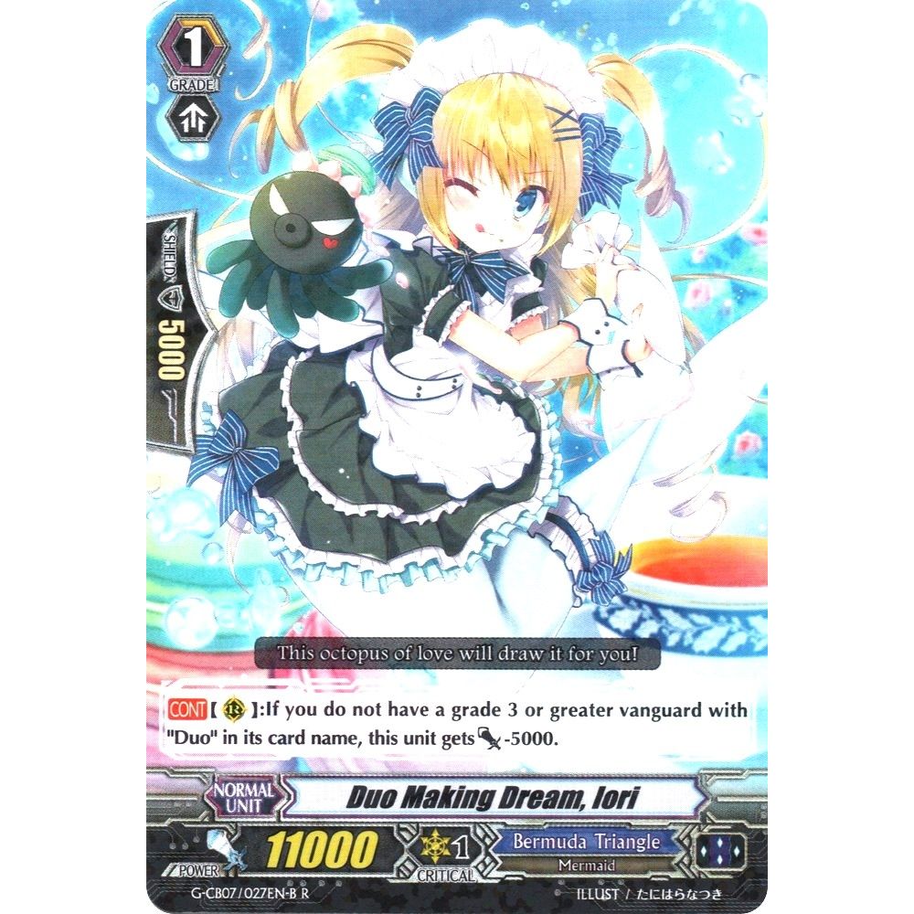 Image for Duo Making Dream, Iori (Black) (G-CB07/027EN-B) (G-CB07) - Cardfight Vanguard