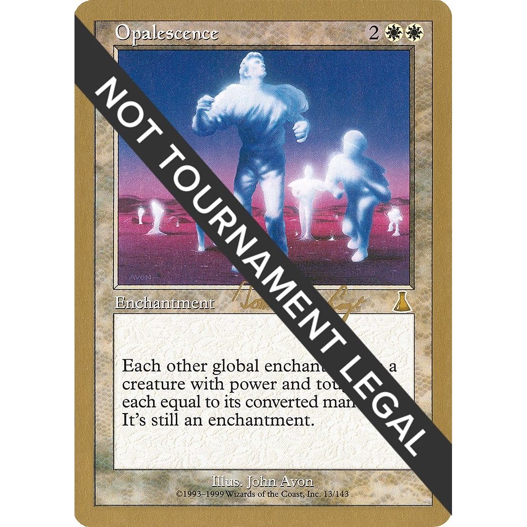 Image for Opalescence - 2000 Tom van de Logt (UDS) (WCD) - Magic: The Gathering