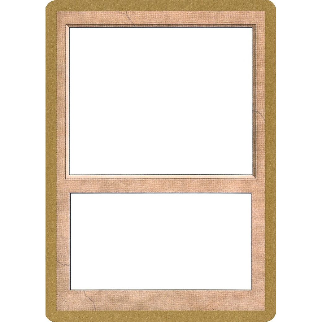 Image for 2001 World Championship Blank Card (WCD) - Magic: The Gathering