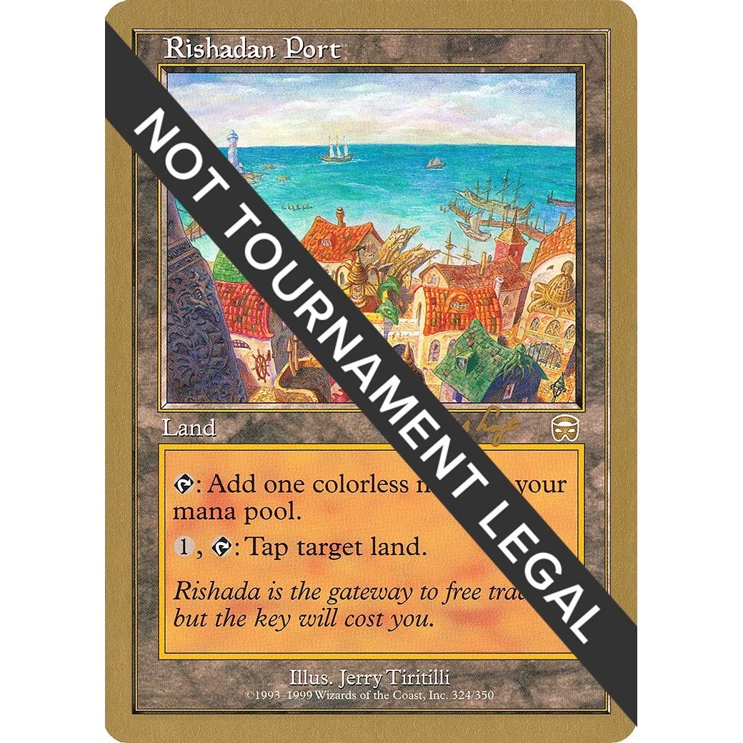 Image for Rishadan Port - 2001 Tom van de Logt (MMQ) (WCD) - Magic: The Gathering