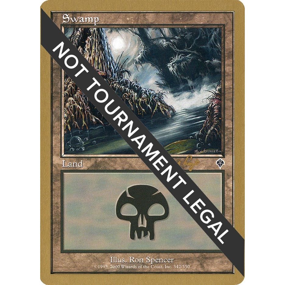 Image for Swamp (342) - 2001 Tom van de Logt (INV) (WCD) - Magic: The Gathering