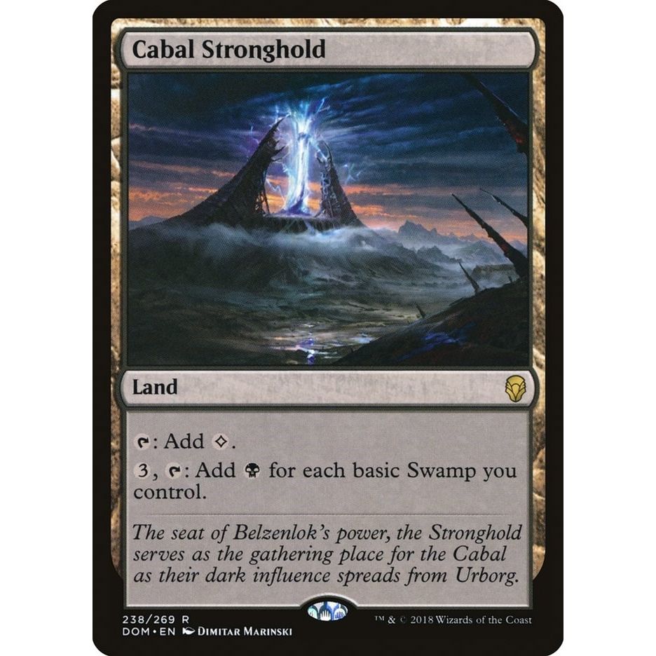 Image for Cabal Stronghold (238) (DOM) - Magic: The Gathering