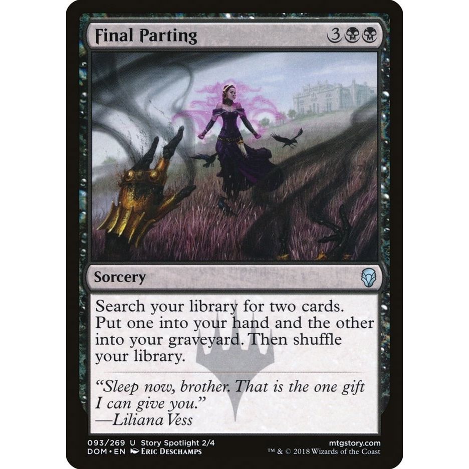 Image for Final Parting (93) (DOM) - Magic: The Gathering