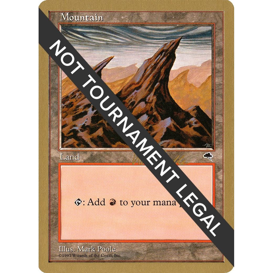 Image for Mountain (Right) - 1999 Kai Budde (TMP) (WCD) - Magic: The Gathering
