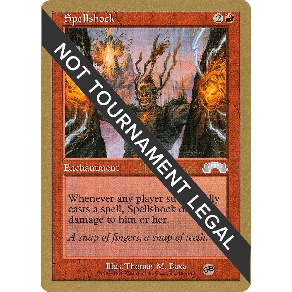 Image for Spellshock - 1999 Kai Budde (EXO) (SB) (WCD) - Magic: The Gathering