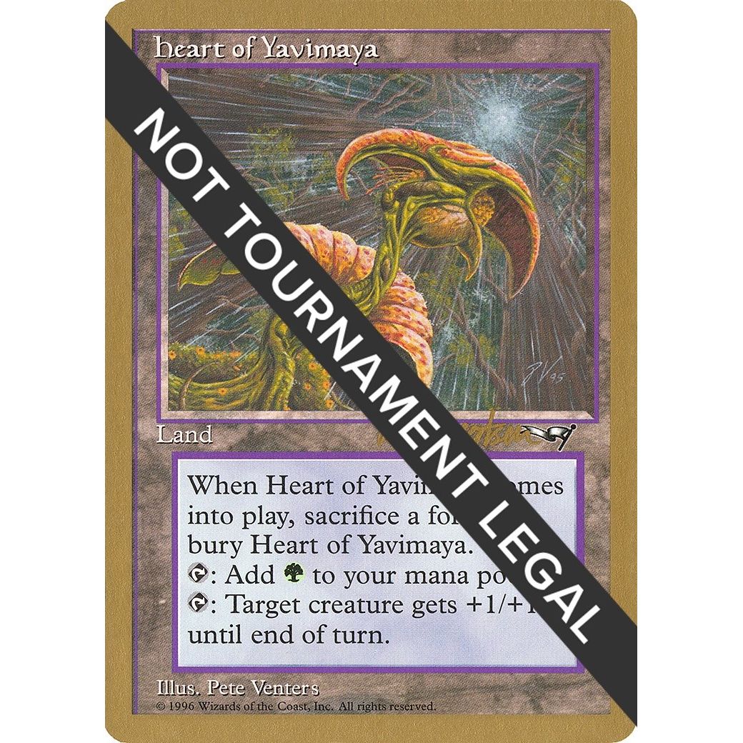 Image for Heart of Yavimaya - 1997 Svend Geertsen (ALL) (WCD) - Magic: The Gathering