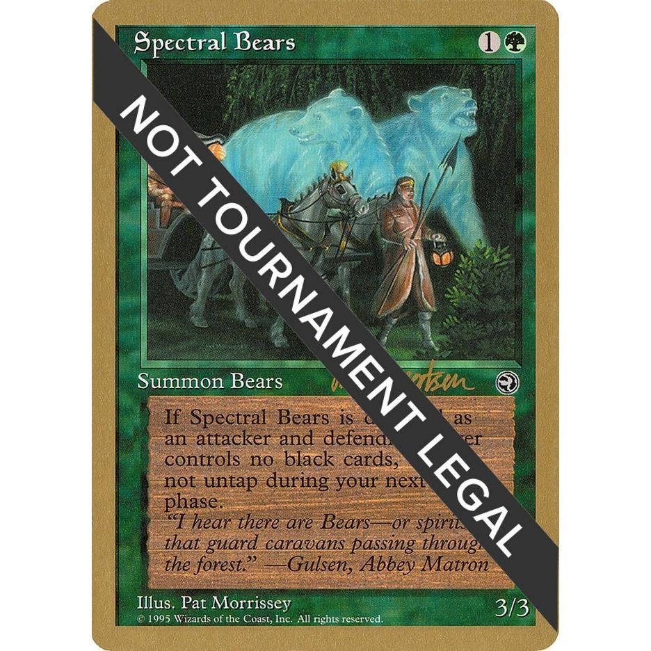 Image for Spectral Bears - 1997 Svend Geertsen (HML) (WCD) - Magic: The Gathering