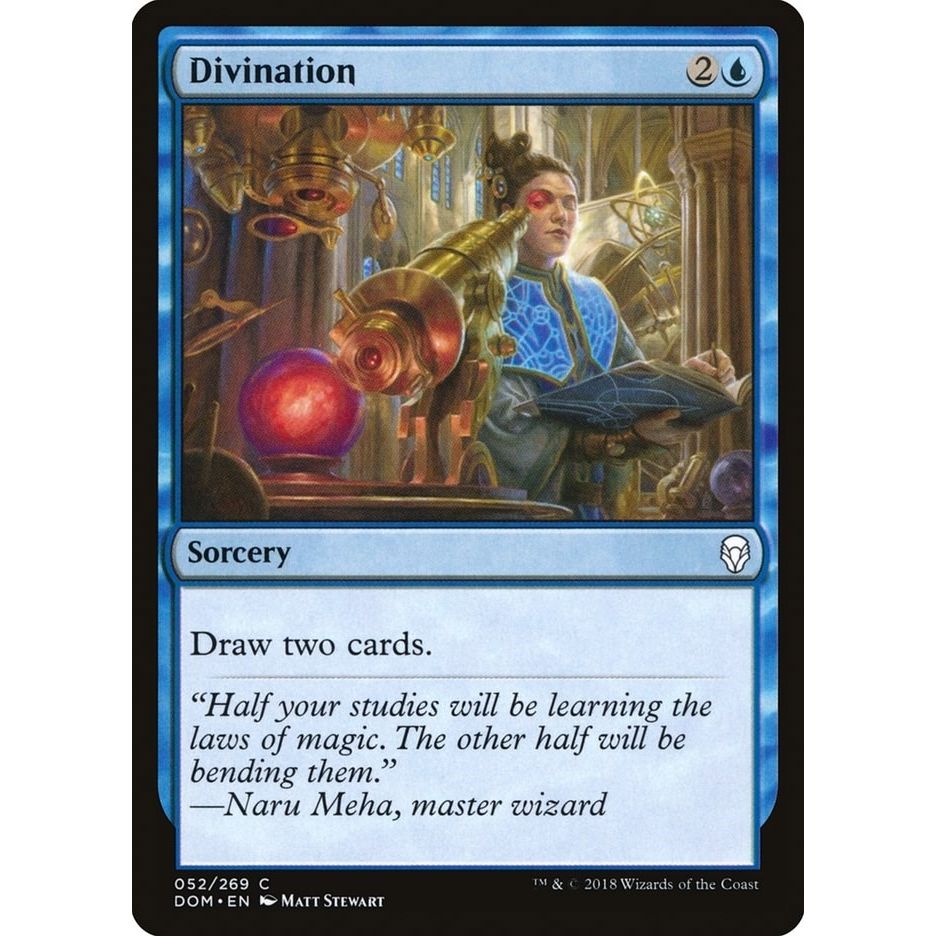 Image for Divination (52) (DOM) - Magic: The Gathering
