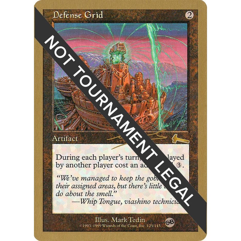 Image for Defense Grid - 2000 Nicolas Labarre (ULG) (SB) (WCD) - Magic: The Gathering