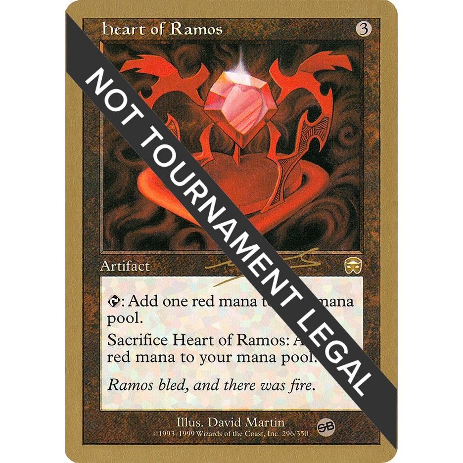 Image for Heart of Ramos - 2000 Nicolas Labarre (MMQ) (SB) (WCD) - Magic: The Gathering