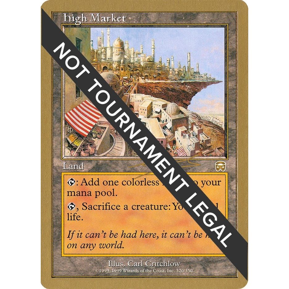 Image for High Market - 2000 Nicolas Labarre (MMQ) (WCD) - Magic: The Gathering