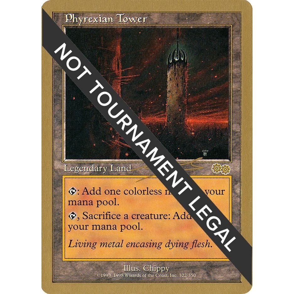 Image for Phyrexian Tower - 2000 Nicolas Labarre (USG) (WCD) - Magic: The Gathering