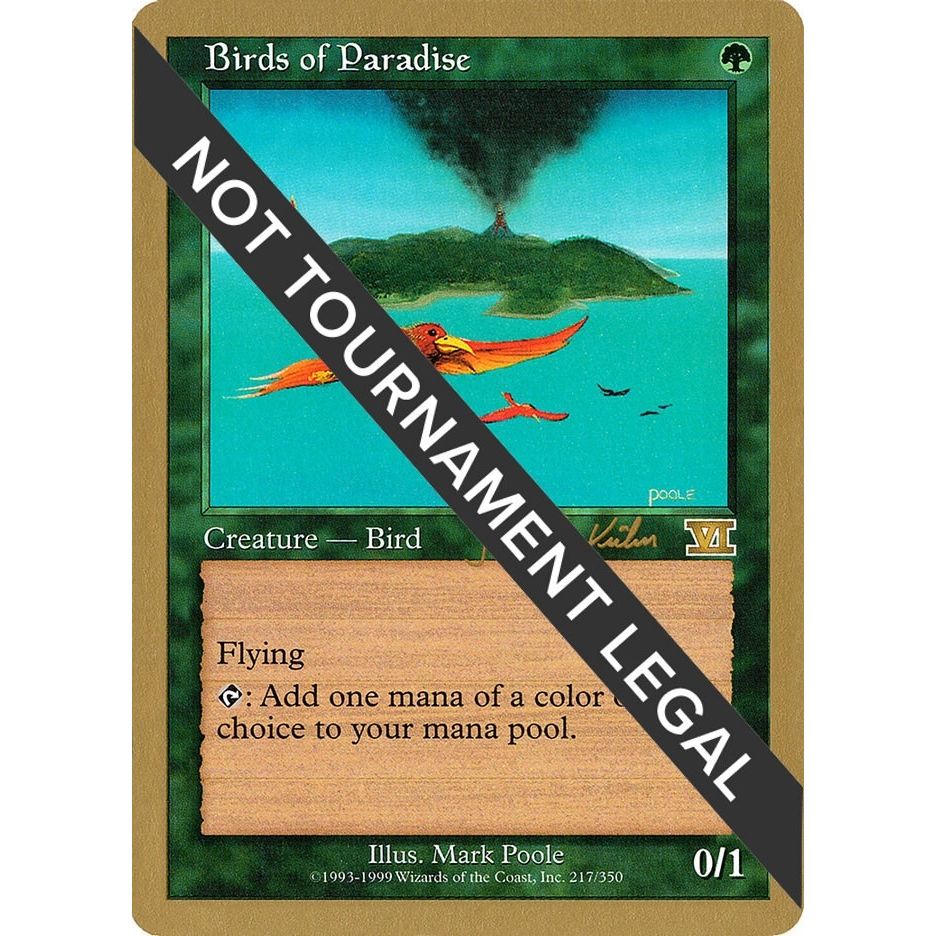Image for Birds of Paradise - 2000 Janosch Kuhn (6ED) (WCD) - Magic: The Gathering