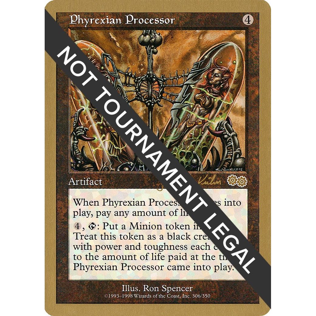 Image for Phyrexian Processor - 2000 Janosch Kuhn (USG) (WCD) - Magic: The Gathering