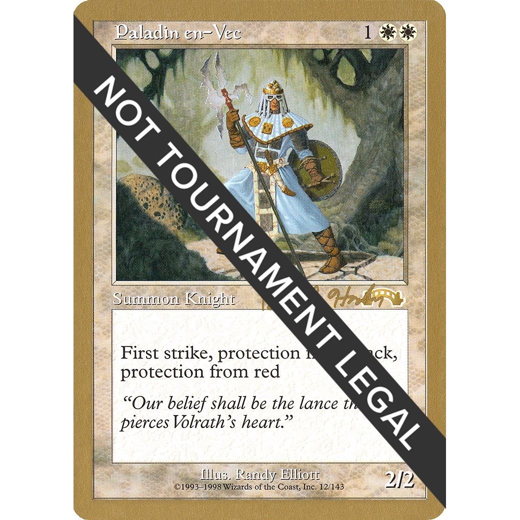 Image for Paladin en-Vec - 1998 Brian Hacker (EXO) (WCD) - Magic: The Gathering