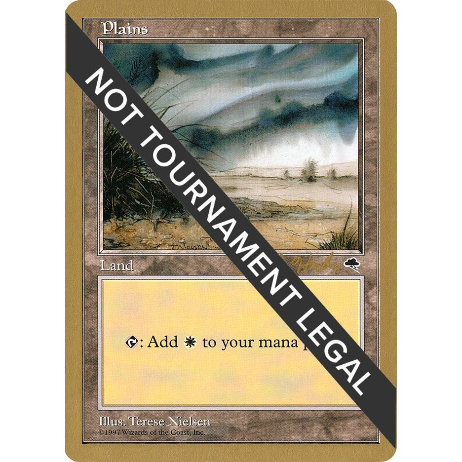 Image for Plains (Shrub) - 1998 Brian Hacker (TMP) (WCD) - Magic: The Gathering