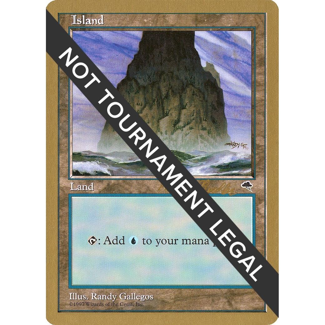 Image for Island (Spire) - 1998 Randy Buehler (TMP) (WCD) - Magic: The Gathering