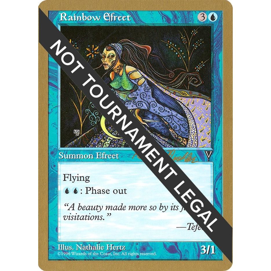 Image for Rainbow Efreet - 1998 Randy Buehler (VIS) (WCD) - Magic: The Gathering