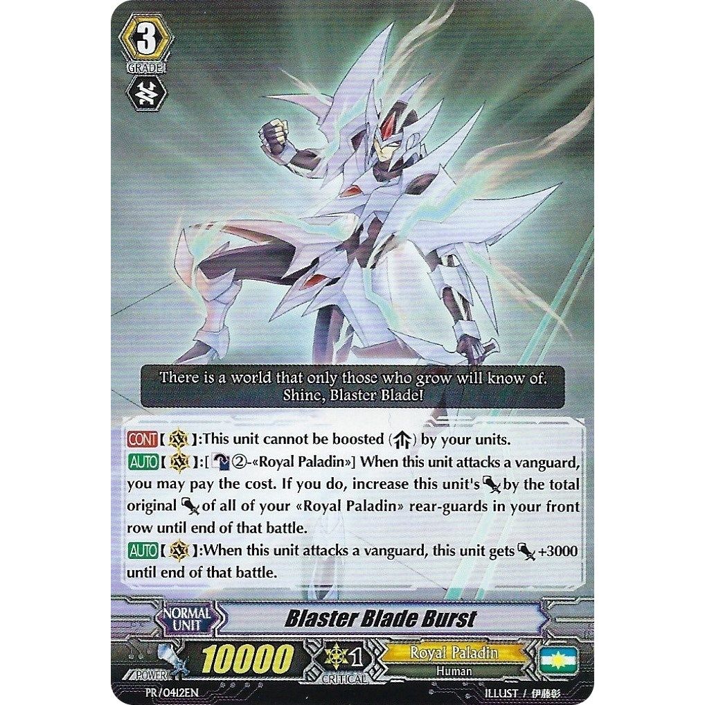 Image for Blaster Blade Burst (PR/0412EN) (PR) - Cardfight Vanguard