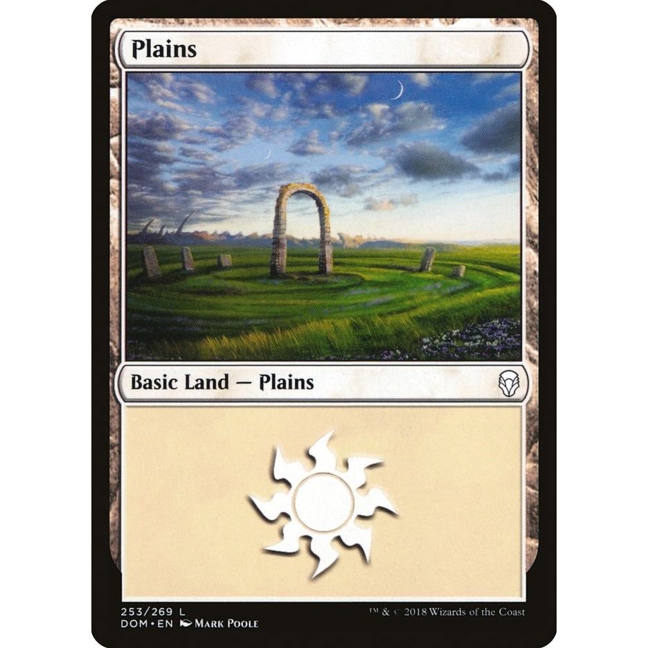 Image for Plains (253) (253) (DOM) - Magic: The Gathering