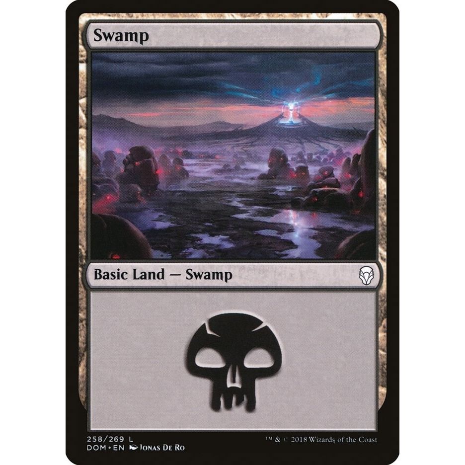 Image for Swamp (258) (258) (DOM) - Magic: The Gathering