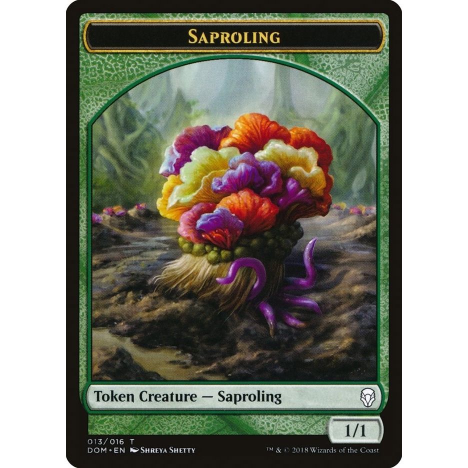 Image for Saproling Token (013) (13) (DOM) - Magic: The Gathering