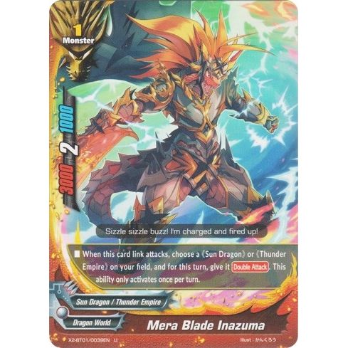 Image for Mera Blade Inazuma (X2-BT01/0039EN) (X2BT01) - Future Card BuddyFight